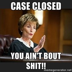 Judge Judy memes