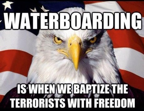 pictures of waterboarding