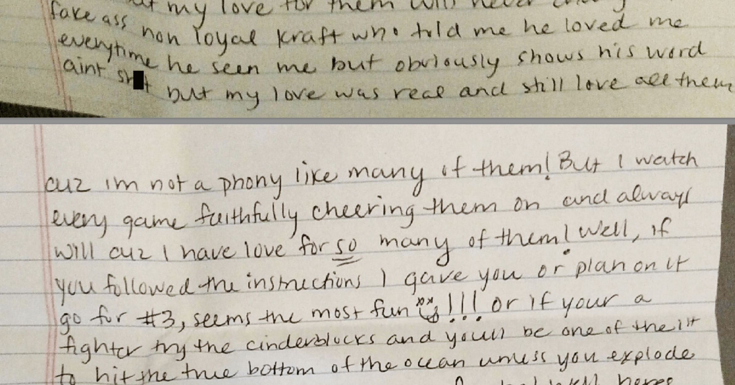 Aaron Hernandez’ Letter From Jail Tells Patriots’ Fan How She Can Kill ...