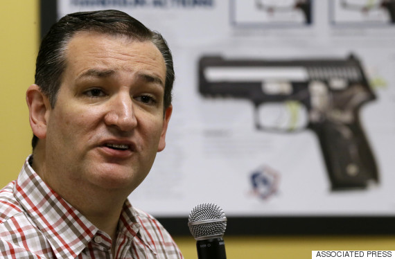 Republican presidential candidate, Sen. Ted Cruz, R-Texas, speaks during a "Celebrate the 2nd Amendment Event," Saturday, June 20, 2015, at the CrossRoads Shooting Sports in Johnston, Iowa. (AP Photo/Charlie Neibergall)