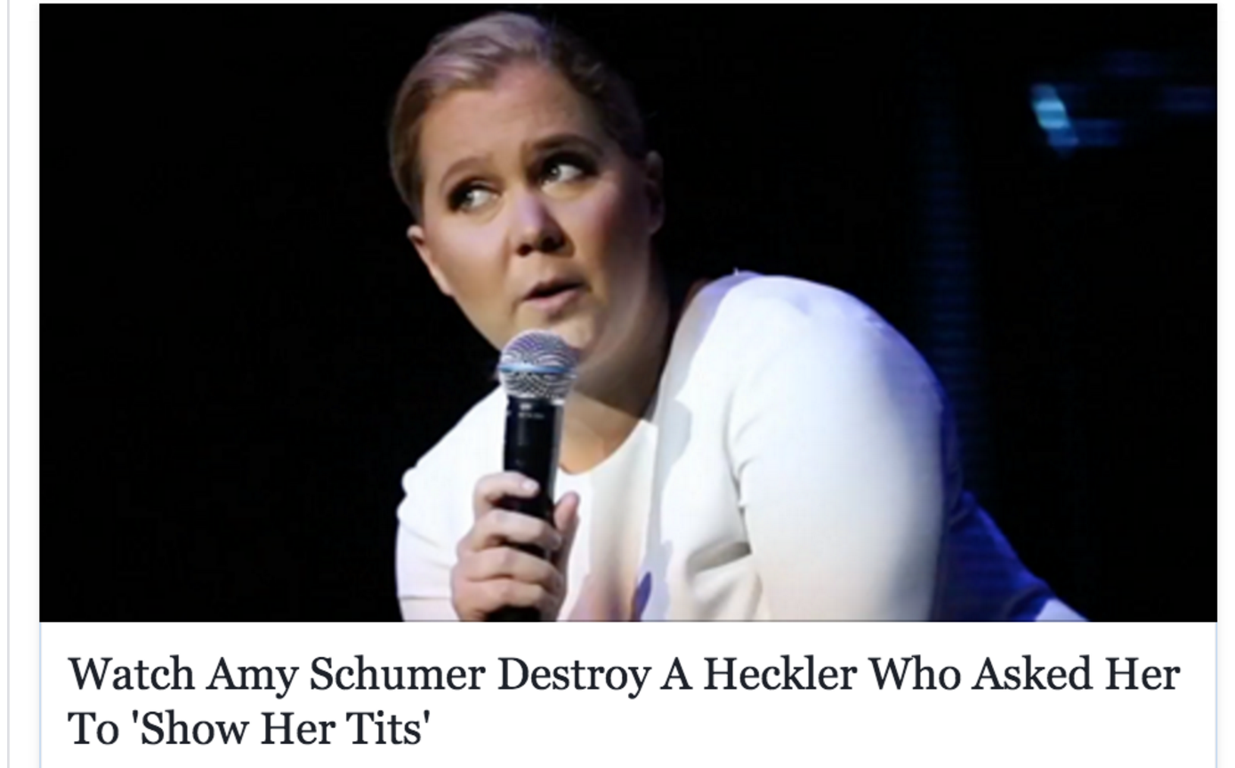 Fap amy schumer Famous Full