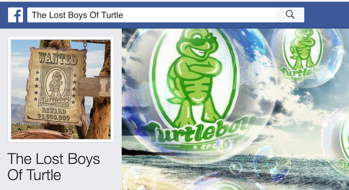 Our Facebook page is suspended again, so make sure you to LIKE THE LOST BOYS OF TURTLE Facebook page to keep up with our latest blogs.