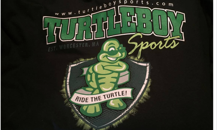 Get the newest Turtleboy Sports t-shirt (as seen on the Felger and Mazz show) by clicking the picture above. 