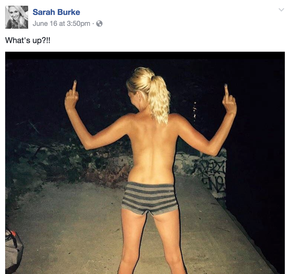 Sarah Burke  nackt