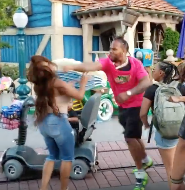 Busta Crimes Knocking Out Anderson Fupa And Other Women At Disneyland Is Exactly Why I Will Never Go To Disney Again Turtleboy