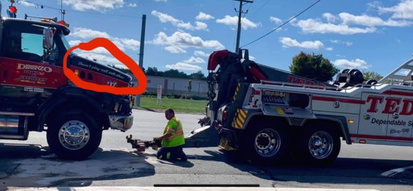 Scrooge McFuck Direnzos Tow Truck Driver Tailgates Dude In Worcester