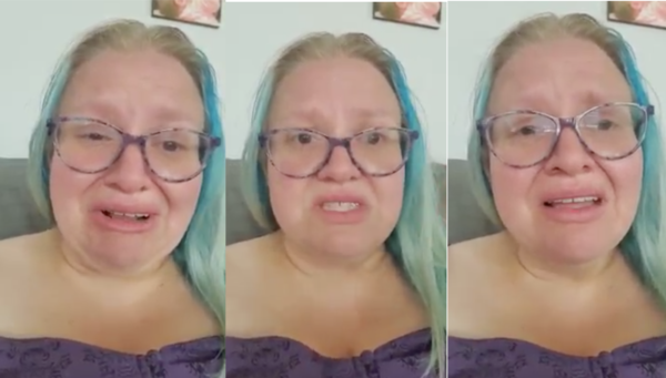 Blue Haired They Them Mom Posts Hilarious Crying Video Blaming You For ...