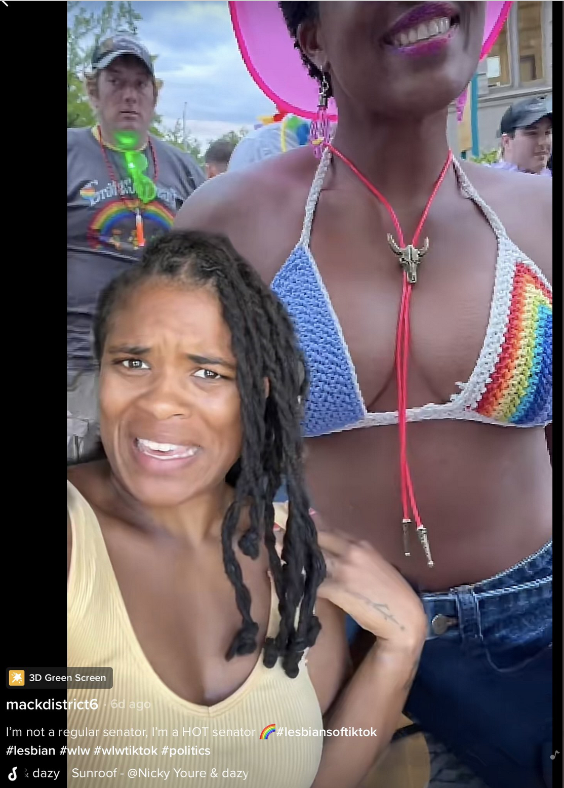 “hot” Lgbtq Rhode Island State Senator Tiara Mack Puts Out Campaign Twerking Video Says She 8186